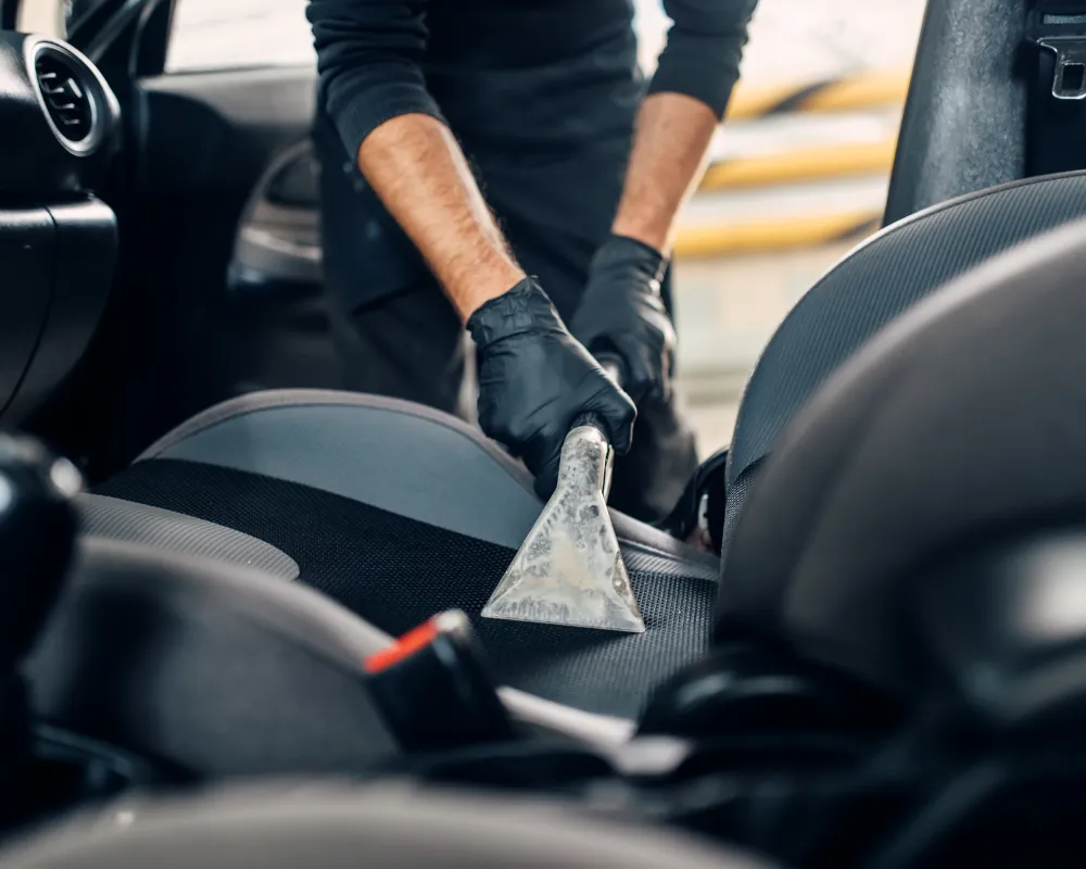 Deep Interior Car Detailing Sanitization in Lowell, MA_Aline Details Lowell Massachussets