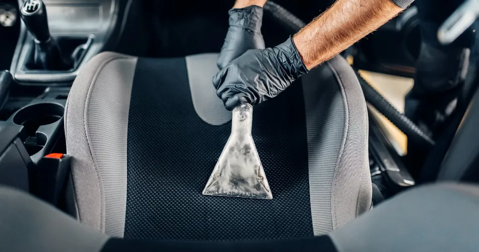 Deep Interior Car Detailing Sanitization in Lowell, MA_Aline Details Lowell Massachussets