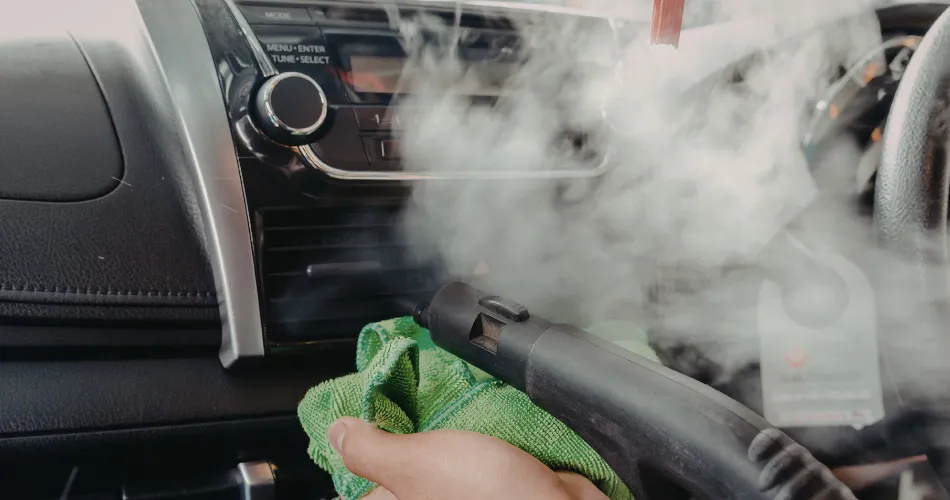 Deep Interior Car Detailing Sanitization in Lowell, MA_Aline Details Lowell Massachussets